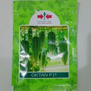 Benih Paria Hibrida OKTAN F1 Original Cap Panah Merah Isi 50 Butir