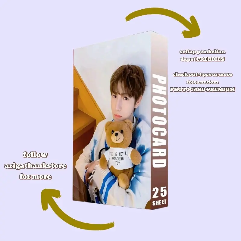 PHOTOCARD JAEMIN JENO RENJUN NCT DREAM DUA SISI (isi 25 sheet) Aksesoris 4