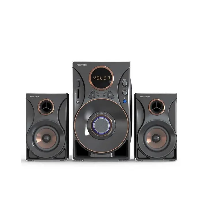 Salon Aktif Polytron Speaker Bluetooth USB Remote Extra Bass Original 1
