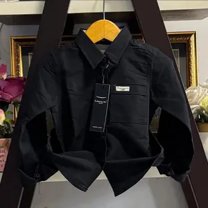 Kemeja Hitam Anak Laki Laki Terbaru Brand Libas Original