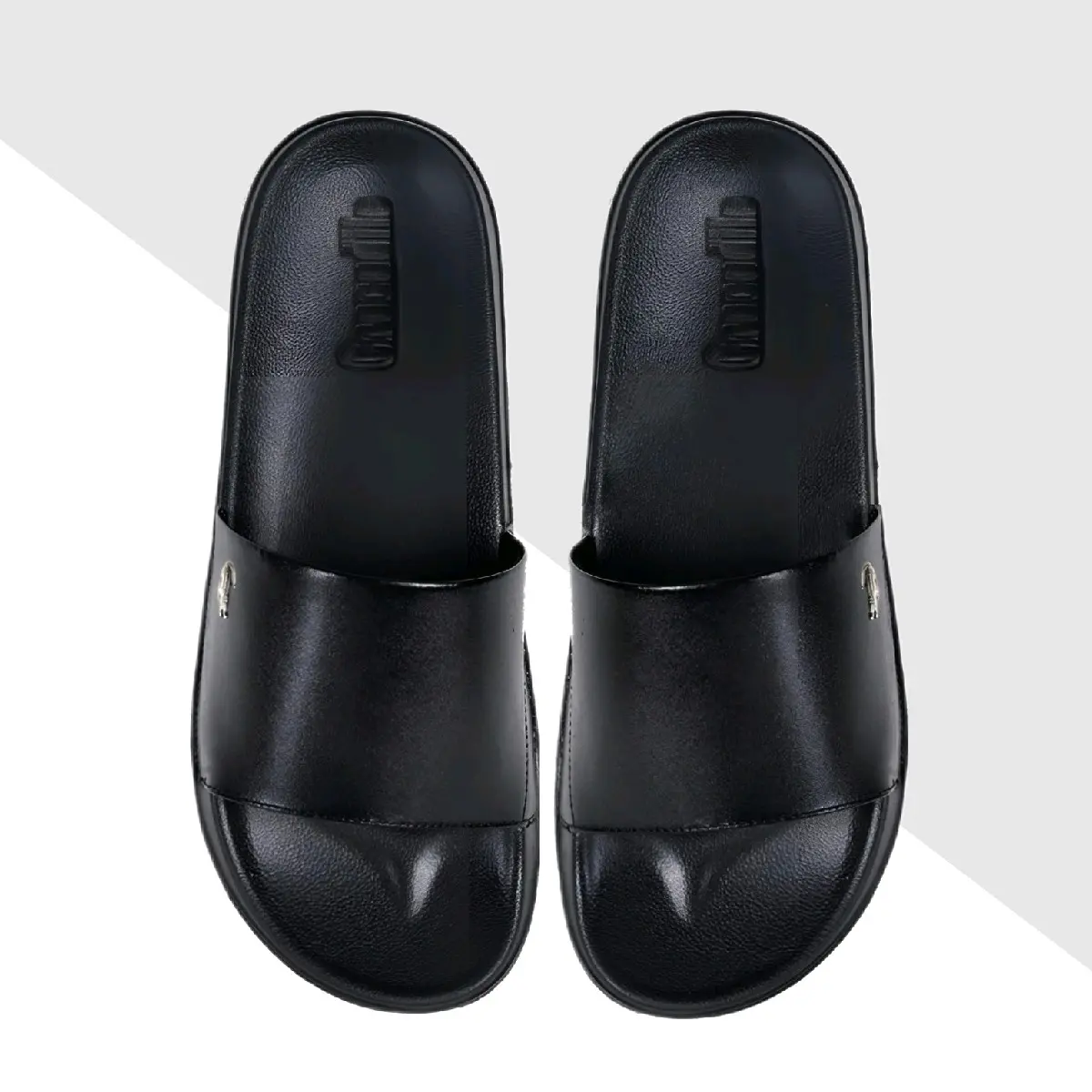 Best Quality - Sandal Pria Selop Moris Kulit Sapi Asli Slide Cowok Kasual Premium