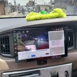 Monqiqi with kipas pendingin 7/9/10  Inch Android 12 Navigasi Head Unit    4GB+32GB ROM Bluetooth WiFi   dengan Layar IPS 2.5D Android 9 inch Mobil Stereo Radio Car Multimedia MP5 GPS WIFI Youtube EQ Carplay Mirrolink Kabel
