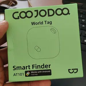GOOJODOQ AT101 Hanya Support Android GPS Smart Tag Tracker for Android: Locate Lost Items and Pets. (Tidak support iOS)