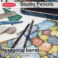 Gambar Derwent Studio Pencils Colour Set 24 dari Graha Lukis Kota Bandung 4 Tokopedia