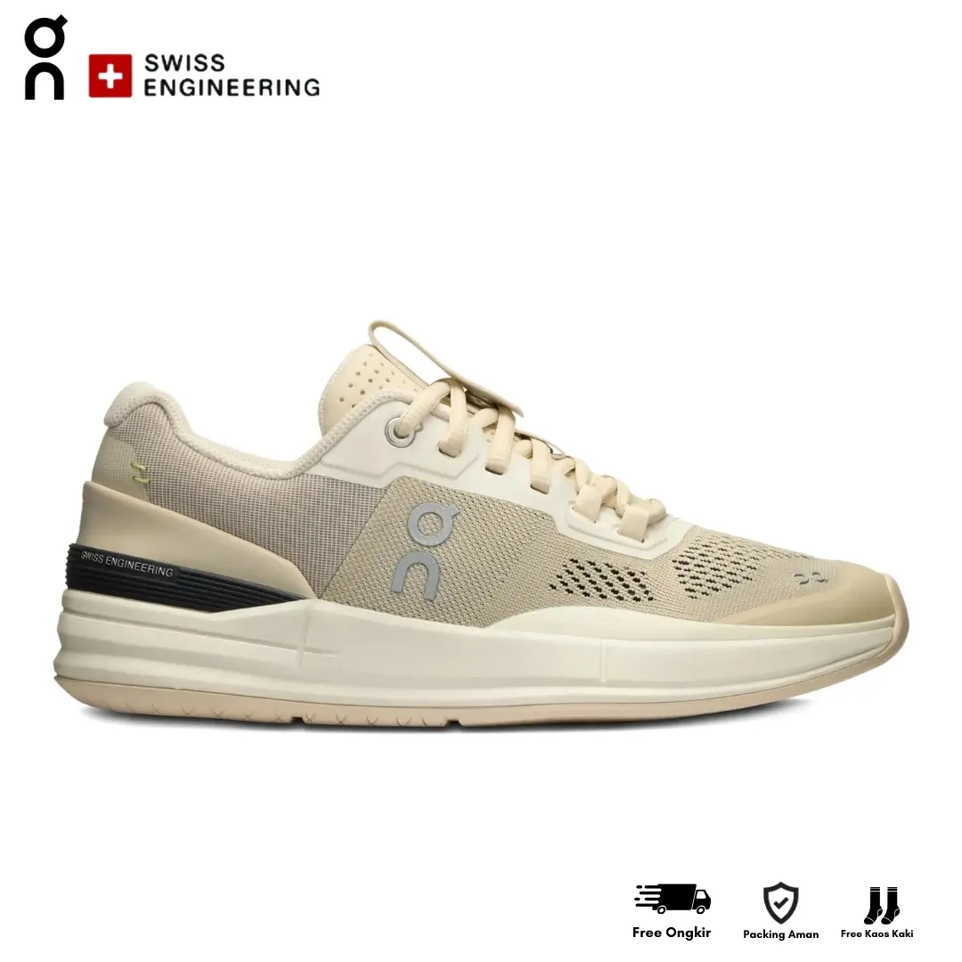 Sepatu on Cloud The Roger Pro Tennis / Padel Sand Ivory