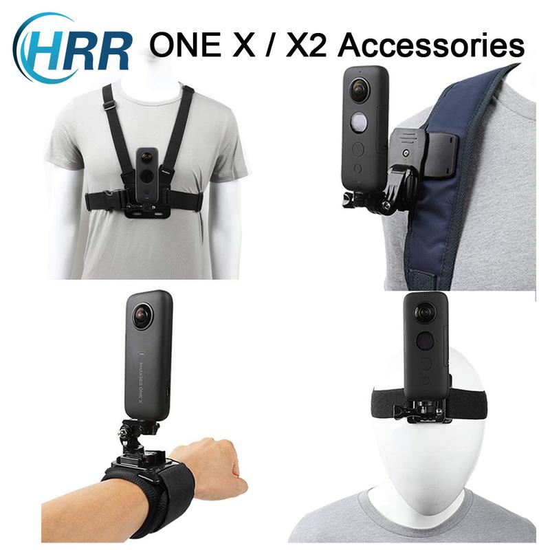Bộ phụ kiện, cho Insta360 One X2/X3/X4/X5/One RS/GO3 /GO3S /GoPro Hero, Đầu gắn nhanh, Kẹp ba lô, Dây Đeo Ngực, Dây Đeo Cổ Tay, Giá đỡ cơ thể, Ngày: 20230907