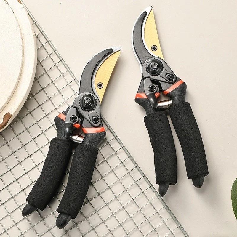 Kéo cắt tỉa cây cảnh Nhật SK5,kéo cắt cành trên cao,cành cây khô thép Cắt sắc nét,Tay cầm Thoải mái Bọt biển có khoá an toàn