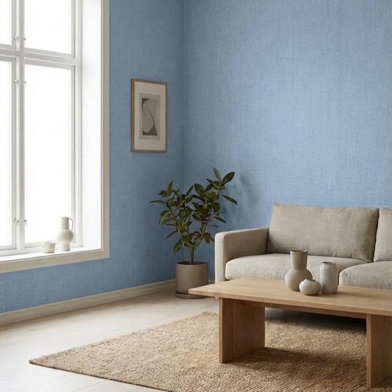 Cuộn Xốp Dán Tường Cách Nhiệt Chống Nóng – Khổ 10m x 50cm – Dày Dặn Sẵn Keo Dính Chắc – Vân Vải Cao Cấp - Tặng kèm 1 dao dọc