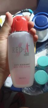 Product Review of Red-A Face Tonic Anti Oxidant with VIT E, Extract Red Algae & Averrhoa - 125ml from ** 0