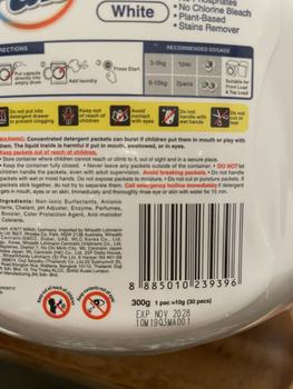 Product Review of Fab 4in1 Laundry Capsules 24 Pods / 30 Pods x 2 Tubs from S**2 1