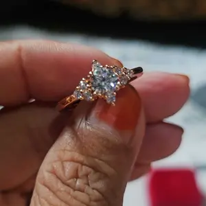 OS1-D289 Set Gelang dan Cincin Wanita Cranberry Jewelry Premium Lapis Emas 18k Anti Luntur Anti Berubah Warna Garansi 1 Tahun Resmi Size Adjustable Kualitas Grade Terbaru Aksesoris Perhiasan Cincin Nikah Permata VVS1 Elegan COD