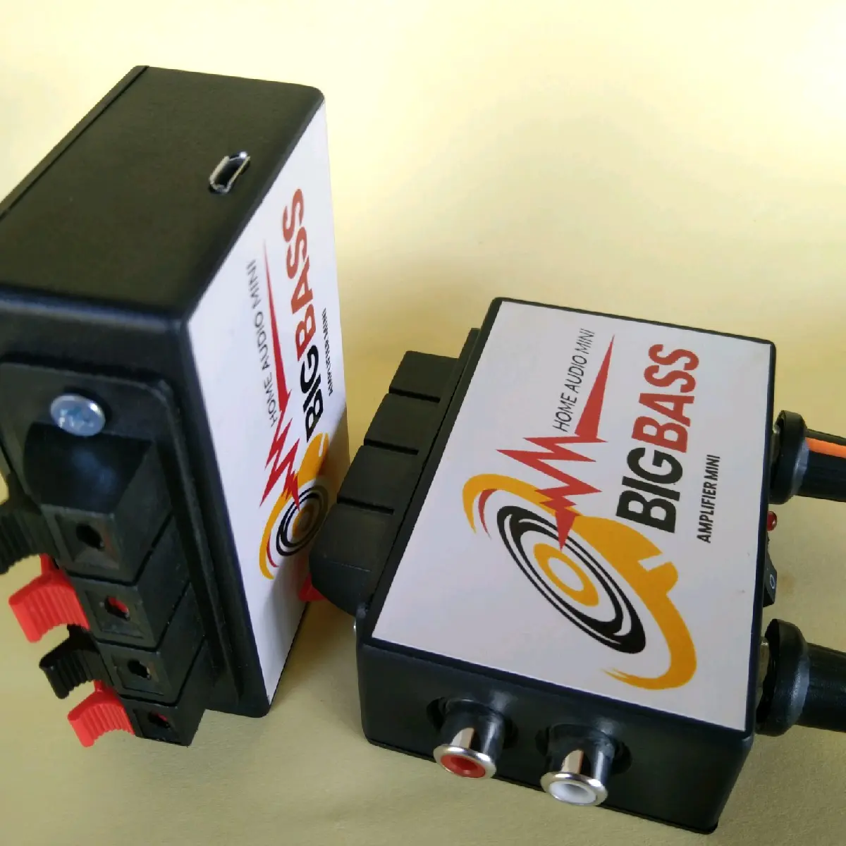 Ampli mini full bass jack RCA