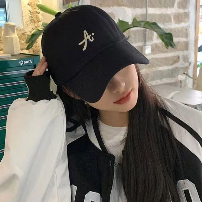 Product Introduction of Solid Color Letter A Embroidered Baseball Cap For Men Women Fashion Outdoor Sports Adjustable Sun Hat 4