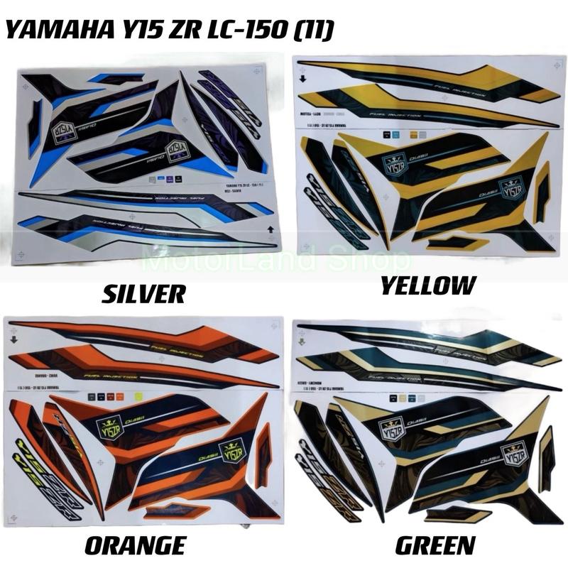Stiker Motor - YAMAHA Y15 ZR LC-150 (11) / MOTOR BODY STICKER - TikTok ...