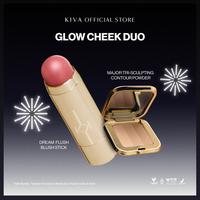 Gambar KIVA Glow Cheek Duo [Contour + Blush Stick] - Cool, Sunday Brunch dari Kiva Cosmetics Kab. Tangerang 3 Tokopedia
