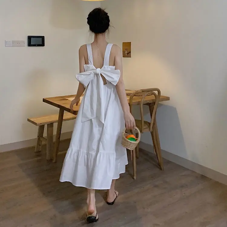 Gladis Midi Dress Wanita Korean Style | Midi Pita Belakang Rayon Twill | Midi Dress Polos 7