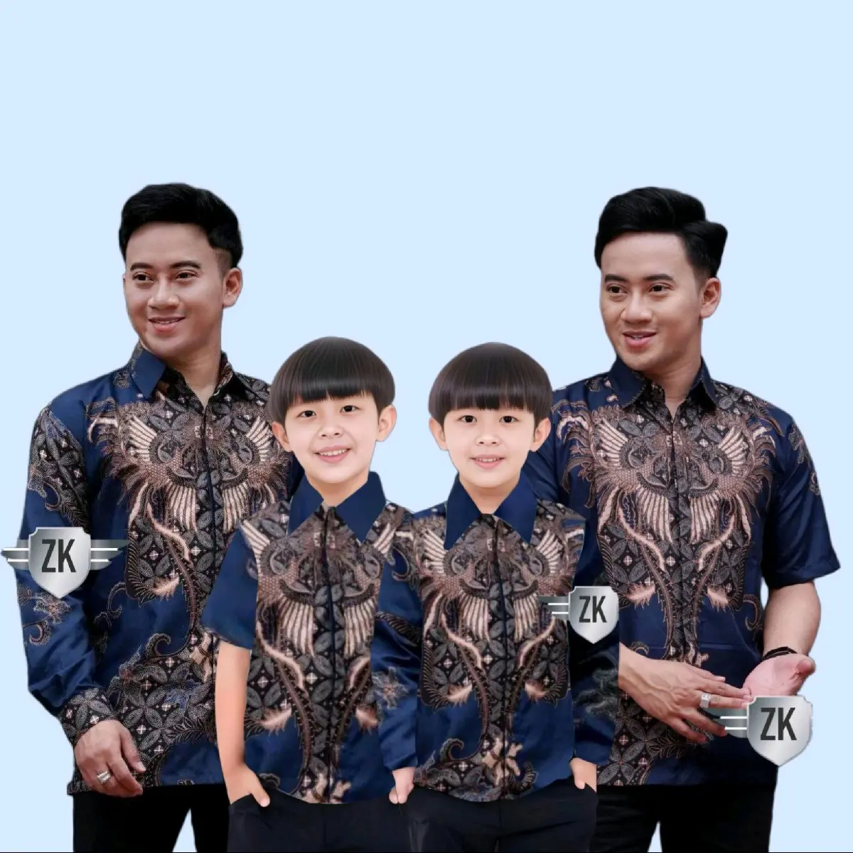 Baju Batik Ayah Dan Anak Cowok Lengan Panjang Pendek Usia 2 Sampai 10 Tahun Motif Terbaru Bahan Premium Couple Batik Keluarga Ayah Dan Anak Laki-laki Kekinian Halus