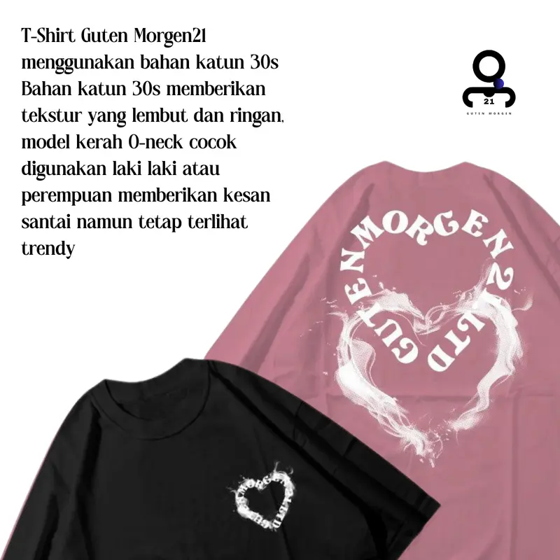 Kaos Distro Oversize Pria Wanita Tshirt StreetWear Combed Katun Pendek 1