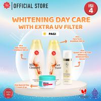 Gambar [PROMO] Paket Whitening Daycare with Extra UV Filter & NIACINAMIDE ADVANCED FACE SERUM - 4 Item Produk dari Viva Cosmetics Surabaya Kota Surabaya 1 Tokopedia