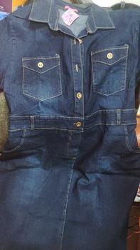 Product Review of Dress Jeans Wanita Full Kancing Aktif Bisa Busui V-17 from 5**d 0