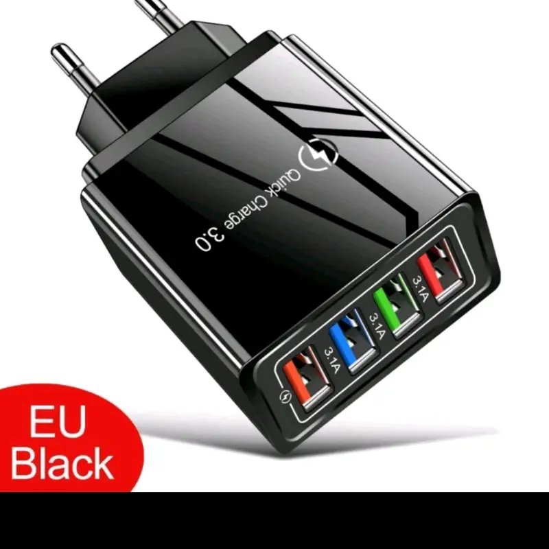 kepala casan 4 usb fastcharging murah,,yang biasanya rebutan bisa pakai i i 2