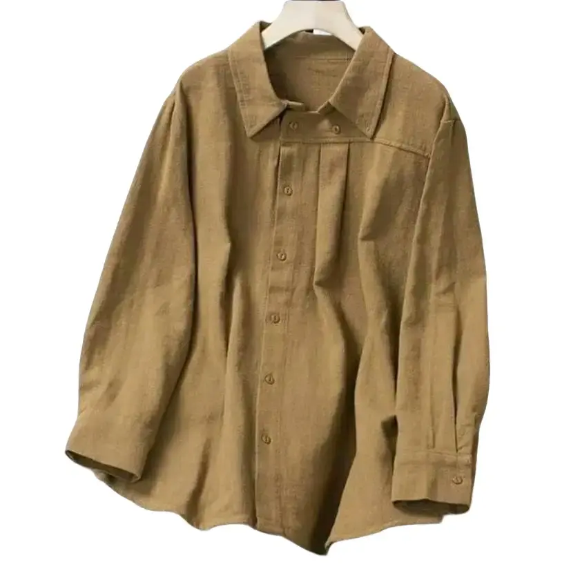 KEMEJA OVER SIZE LINEN TERBARU Baju Panjang