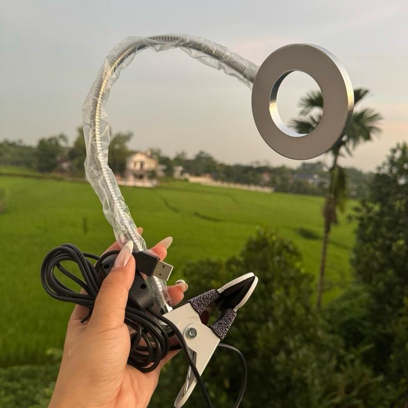  Đèn kẹp bàn làm nails. Nối mi 