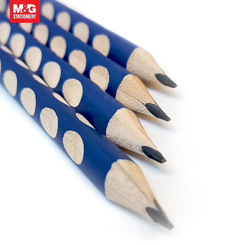 [Pensil 2B Jumbo] M&G jumbo grooved Pencil triangle Easy Start Ergonomic Hole Design 2B 3