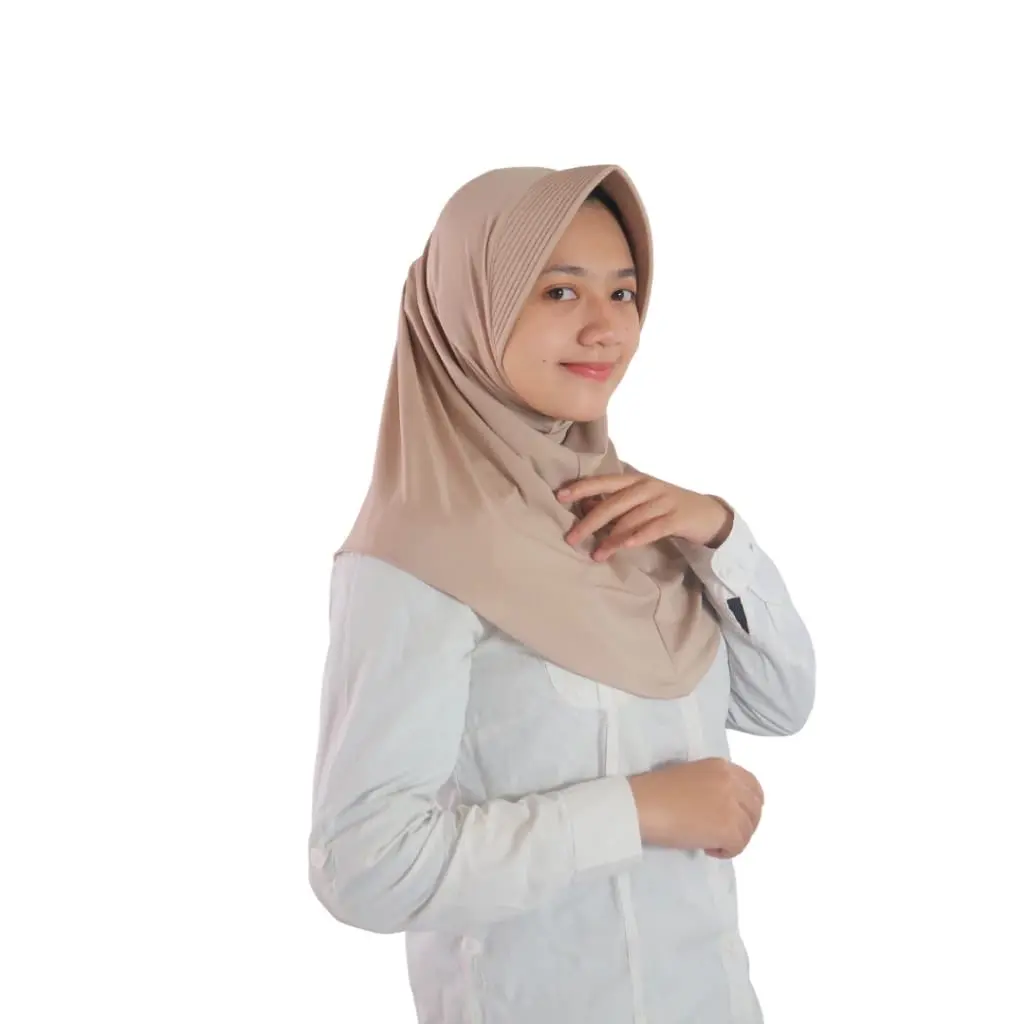 Kerudung Sport Pet Tebal Ukuran M S | Jilbab Sport | Hijab Sekolah