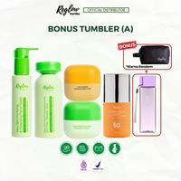 Gambar REGLOW Paket Sunscreen + Facial Wash + Toner + Rejuv Cream + Night Cream Reglow Skincare by dr Shindy Putri Official Original c2 Mencerahkan Wajah - BONUS A (TUMBLER) dari Reglow by Shindy Original Kab. Lumajang 2 Tokopedia