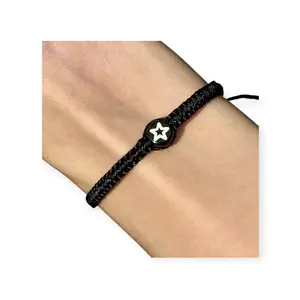 2 pcs gelang couple bintang / gelang couple bintang anyam rajut/ gelang couple Bracelets / gelang couple Tali