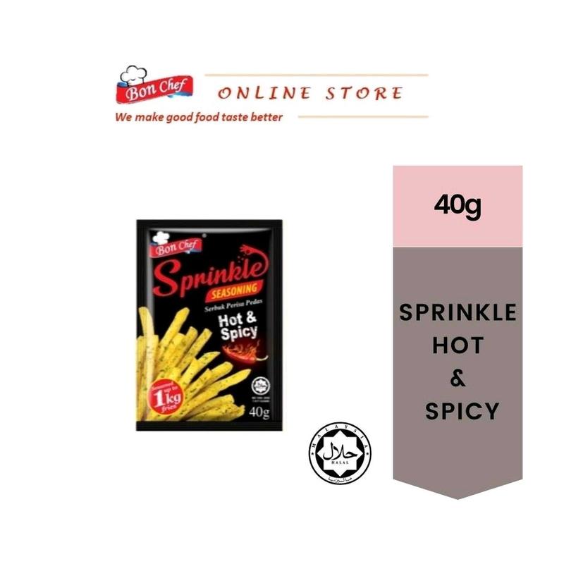 Bon Chef Sprinkle Seasoning Hot & Spicy 40g x 25 packs - TikTok Shop ...