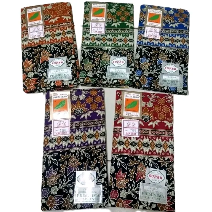 promo 3 pcs kain panjang  batik daun dewa