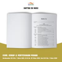Gambar Buku KUHP & KUHAP Original Terbaru 2026 Dilengkapi Penjelasan & Penyesuaian Pidana dari Penerbit Indoliterasi Kab. Bantul 5 Tokopedia