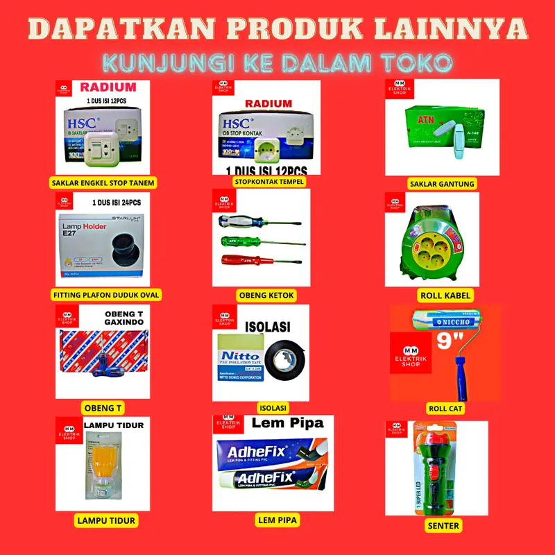 Kabel Fitting Lampu Aki DC/AC ATN Terbaru 2
