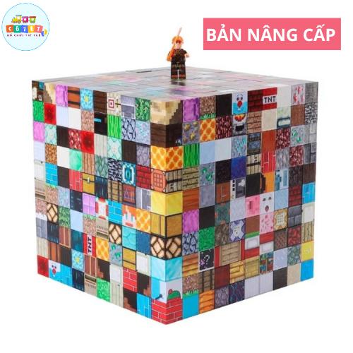 [BẢN NÂNG CẤP - NGẪU NHIÊN] Minecraft Nam Châm Đồ Chơi Sáng Tạo – Khối Nam Châm Minecraft Xây Dựng Thành Phố 3D - bộ đồ chơi trí tuệ