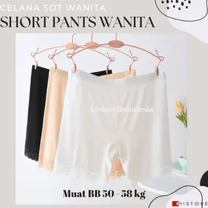 Short Pants Wanita Seamless Fit 803 Sot Pan Celana Pendek Ketat BB 50-58 kg