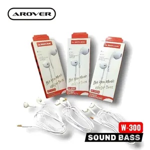 Arover Headset W300 Sound Bass Kualitas Suara Terbaik untuk Pengalaman Muzik Anda