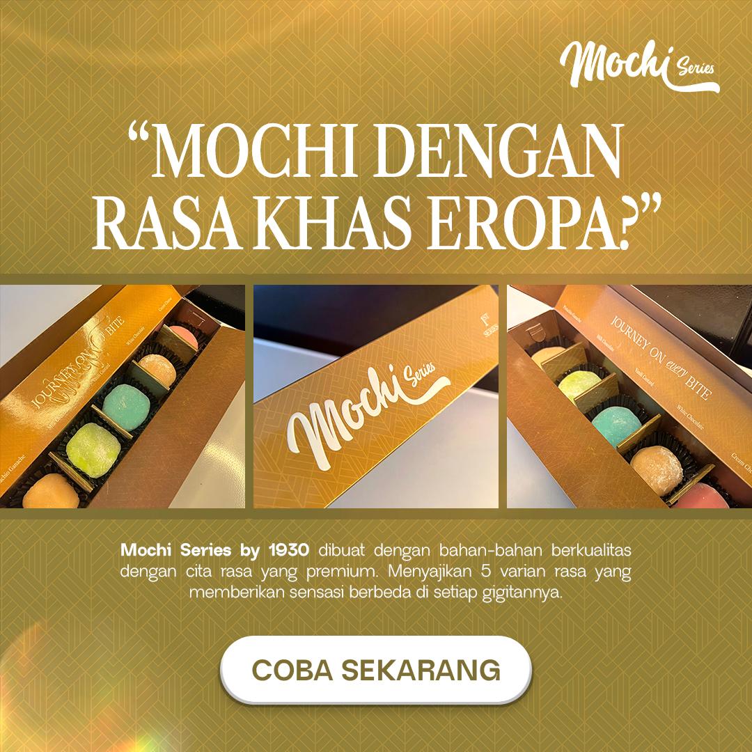 Mochi Isi Premium Series [HALAL] - (1 Box Isi 5 Rasa Khas Eropa) Cemilan Siap Makanan