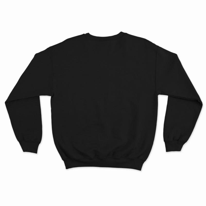 Sweater Crewneck Mesin Tempur Hitam Fleece Premium Lembut Unisex Nyaman Tangan Panjang Pria Wanita Sablon Band Sweatshirt Casual Basic Motif Katun Hoodie Distro Tebal 5