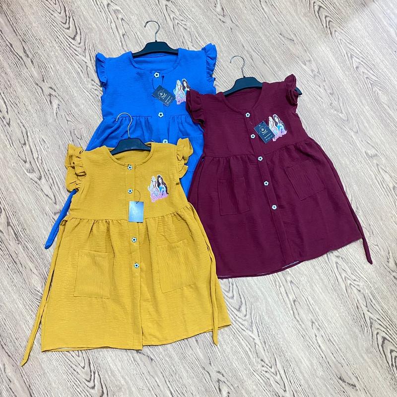 Dress rok baju anak perempuan adem gemoy gemes 2 3 4 tahun paud tk 0