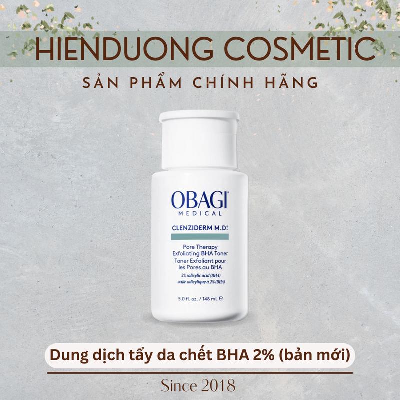 Bản mới Dung dịch BHA 2% Obagi Clenziderm MD Pore Therapy 50ml fullsize 148ml Chăm Sóc Da Làm Đẹp Da