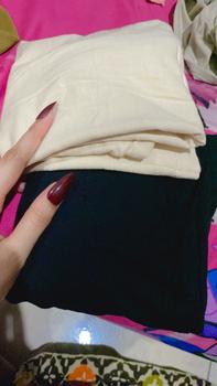 Product Review of Manset Dress Buntung Kaos/Gamis Tanpa Lengan Kaos Rayon Baju Fit Panjang Melar Standar from 𝔽**🌸 0