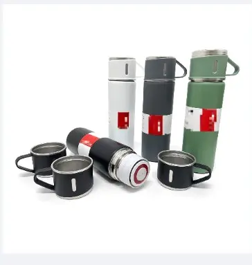 (CP) TERMOS Vacuum / TERMOS Sultan Kotak Untuk Hadiah SPESIAL 500ml / Termos MINUM SET Cangkir Mug / Termos Tahan Panas Dingin