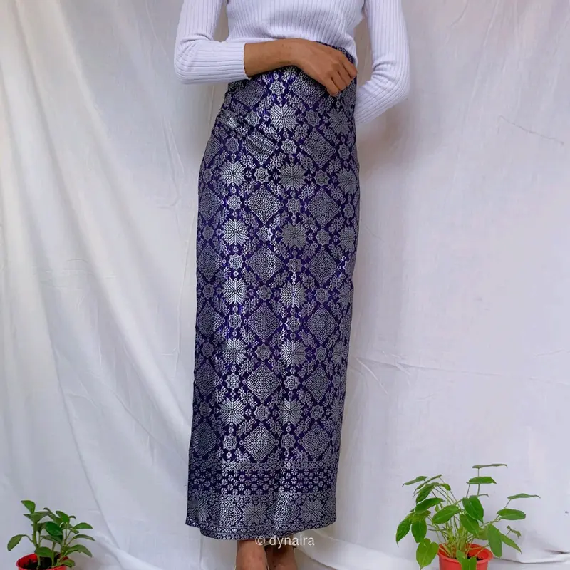 Rok Lilit Songket Palembang | Rok Lilit Kondangan | Rok Songket | Rok Wisuda | Wrap Skirt 2