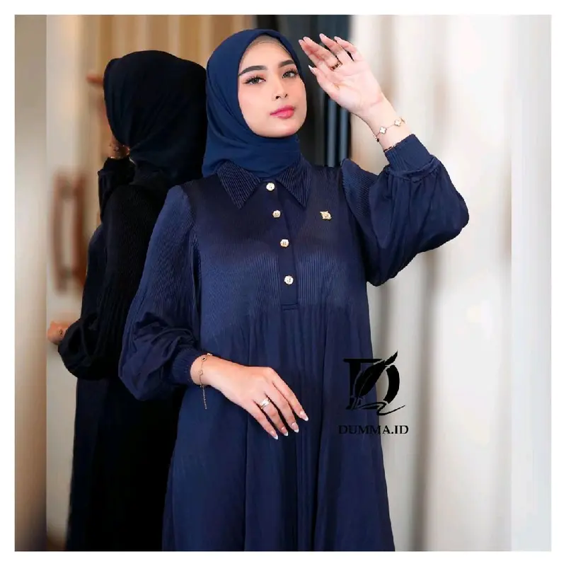 Artha Dress , pleat plits import by Dumma 5