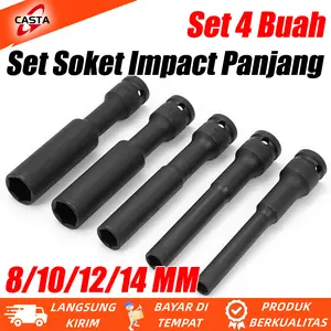 Kunci Shock 4 Panjang /Untuk Buka Baut Blok Box Cvt Motor Matickunci Shock Panjang Mata Shock Impact Kunci Shock 8 Panjang Mata Shock Impact Panjang Kunci Shock Impact Panjang 130mm (13cm)