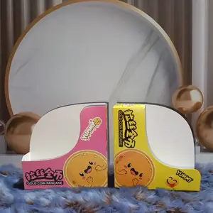 Box cheese coin yummy//pancake coin//50 pcs// uk 11,5x3,5x11,5 cm