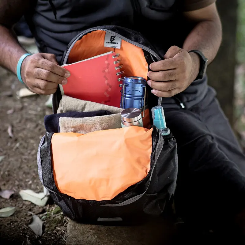 Tas Ransel Tas Punggung Backpack Pria Wanita BROTHERS MAHAMERU 10 L Sekolah Kuliah Travelling 8