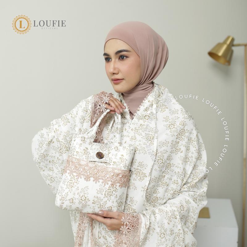 Loufie - Mukena Dewasa Katun Mikro Foil Premium Series Khalisa 2